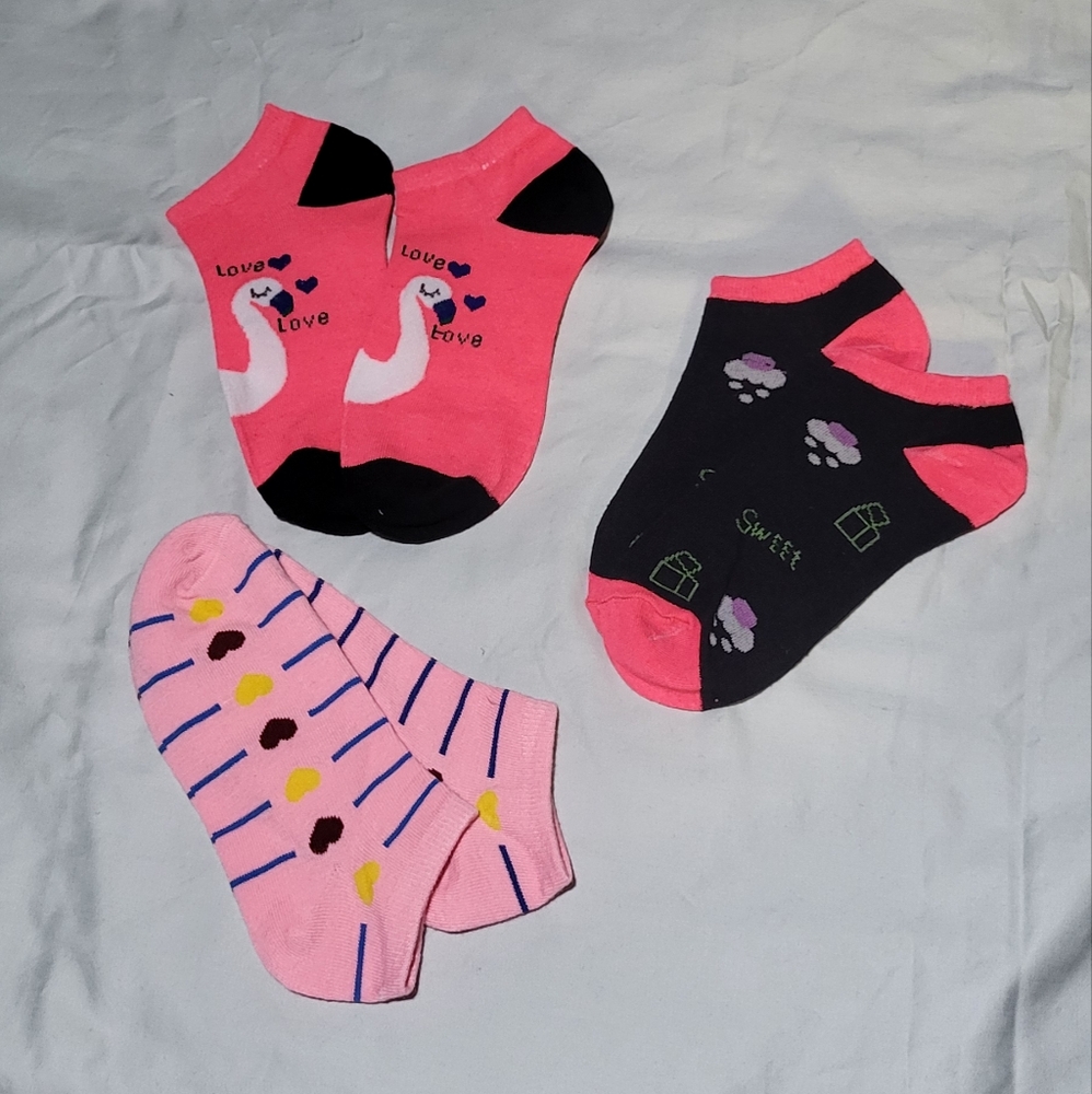 Colorful Ankle Socks Set